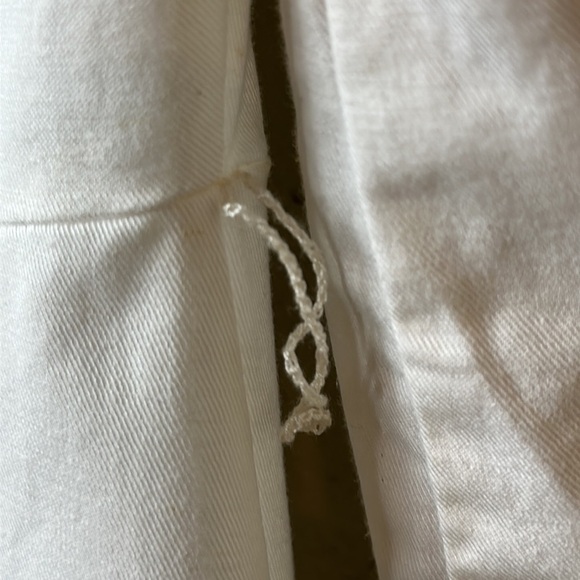 Zara Linen Blend V Neck Midi Dress Size XS - Picture 8 of 16